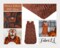 FabricLA Fleece Fabric by The Yard 1 Yard 36"X60" Inch Wide Polar Fleece Soft, Blanket, Anti-Pill Throw, Poncho, Pillow Cover, PJ Pants, Booties, Eye Mask - Tiger Rust